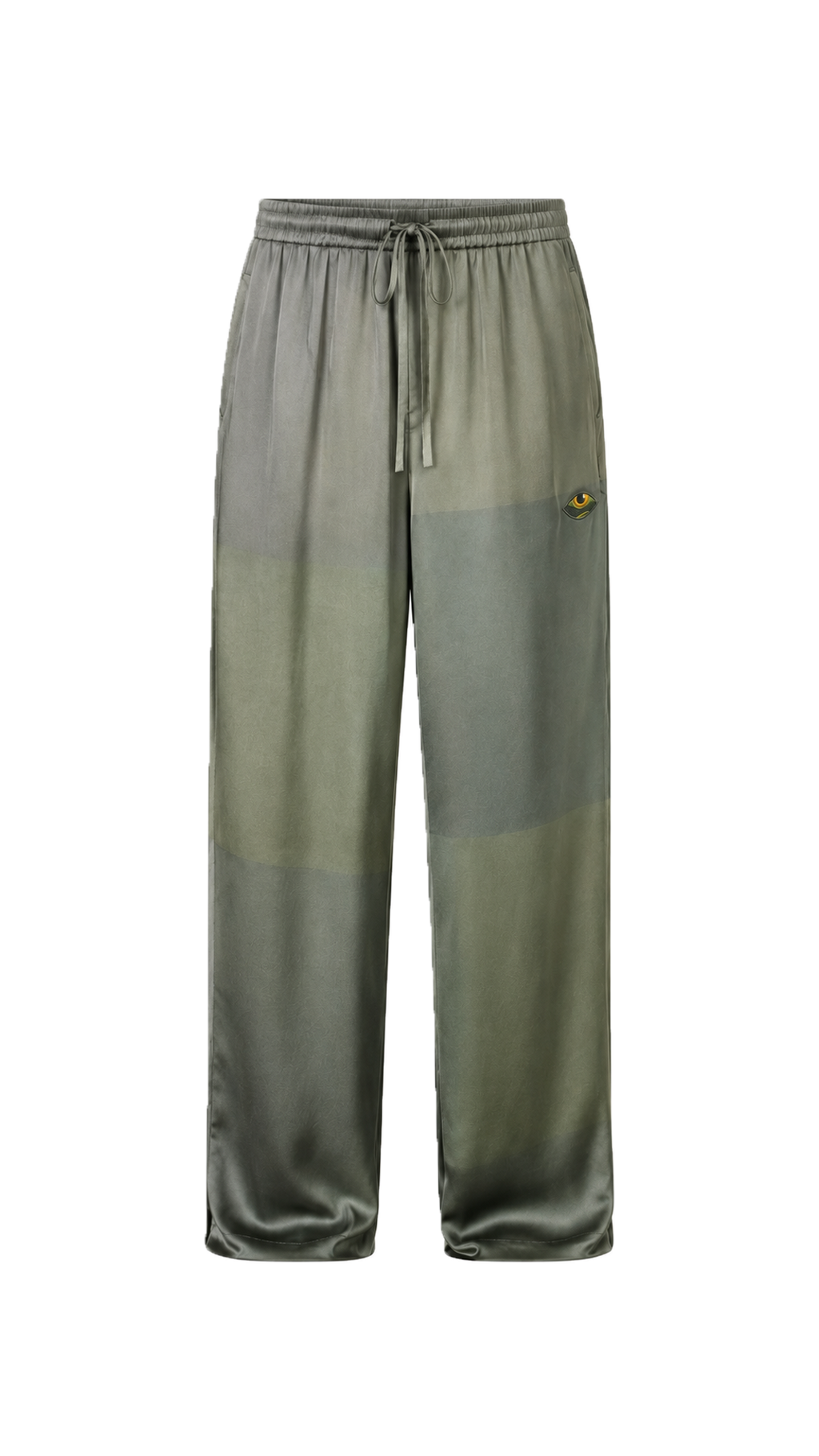 les aristochats Ashera unisex pants in green, front packshot