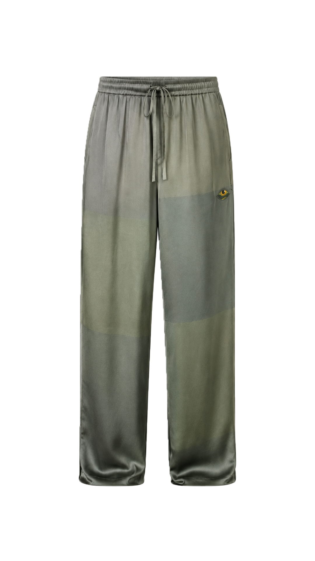 les aristochats Ashera unisex pants in green, front packshot