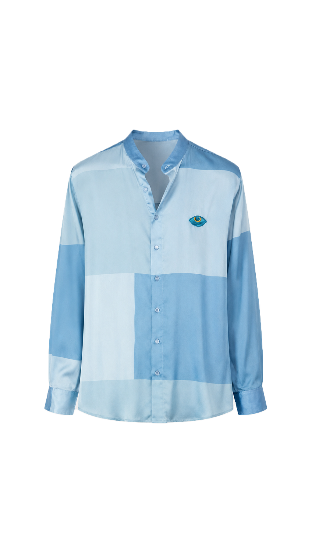 les aristochats Savannah Mao collar unisex shirt in baby blue, front packshot
