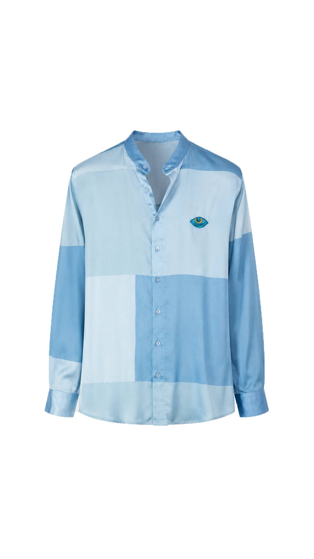 les aristochats Savannah Mao collar unisex shirt in baby blue, front packshot