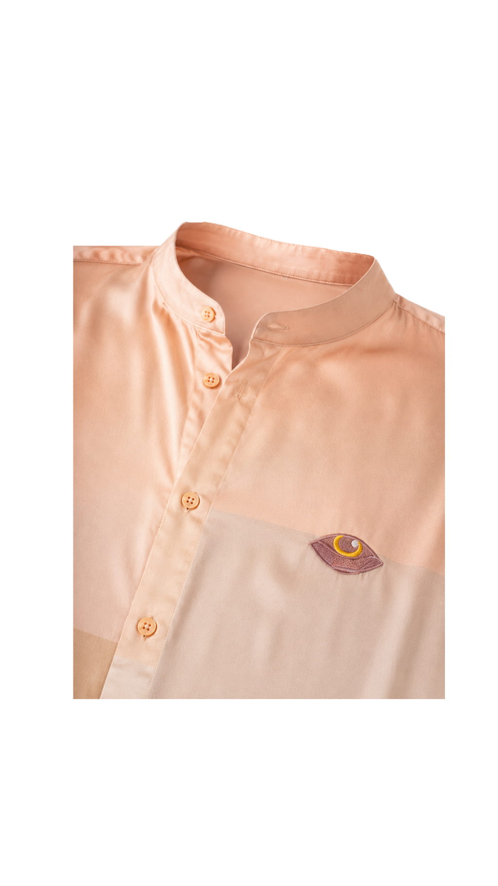 les aristochats Sphynx Mao collar unisex shirt in beige, close-up packshot