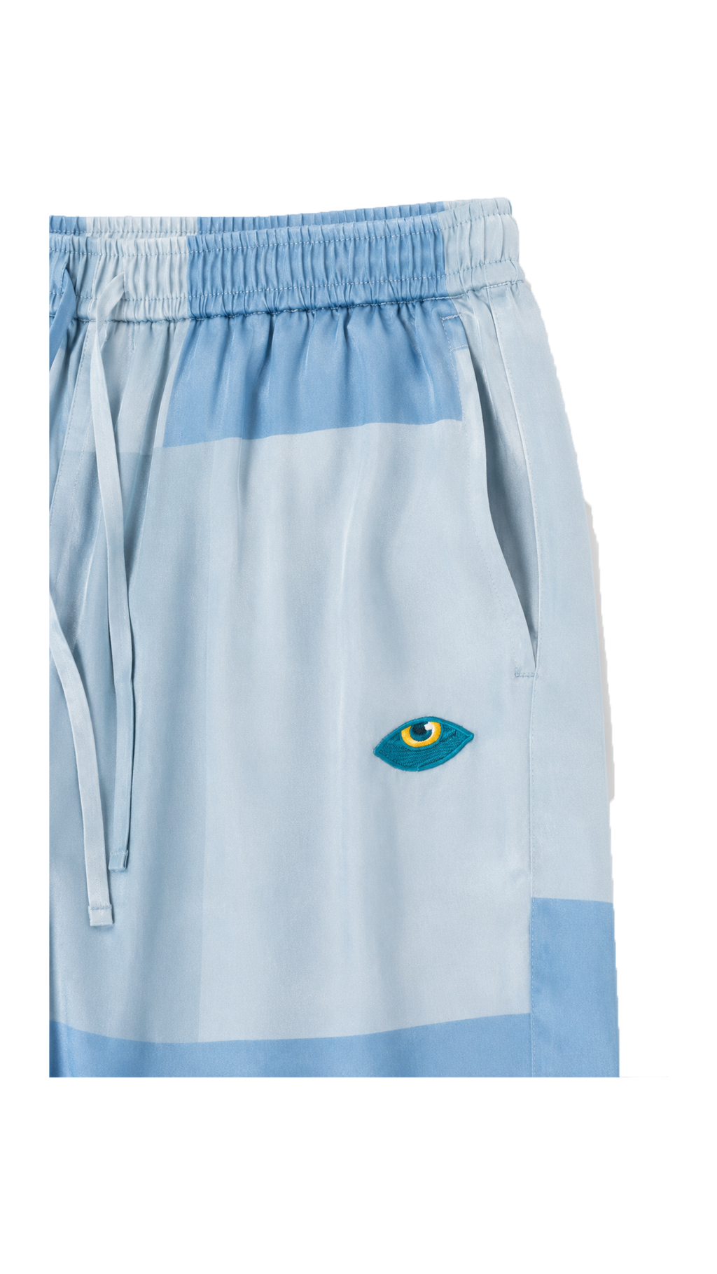 les aristochats Savannah unisex pants in baby blue, close-up packshot